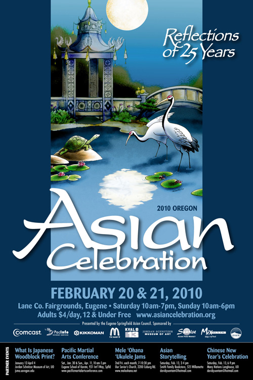2010 Oregon Asian Celebration poster