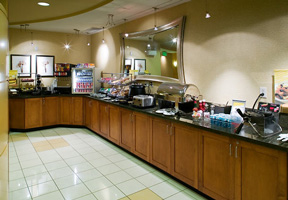 SpringHill Suites breakfast bar photo