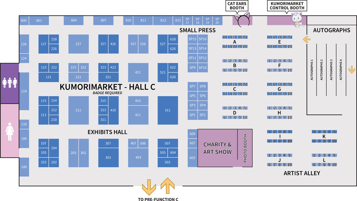 KumoriMarket map