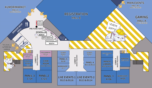 Event level 1 map