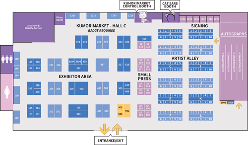 KumoriMarket map