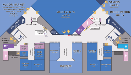 Event level 1 map