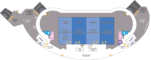 Event level 2 map